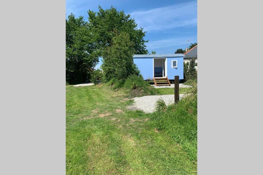 Ferienwohnung Apple Tree Hut Tenby Exterior foto
